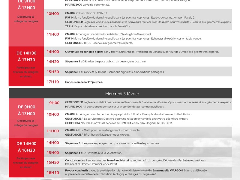 Congrès Digital des Géomètres-Experts 2021